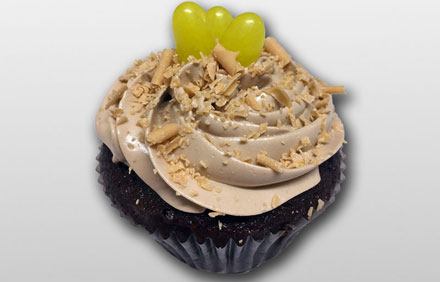 Cupcake de Chocolate con buttercream de Chocolate y Vainilla