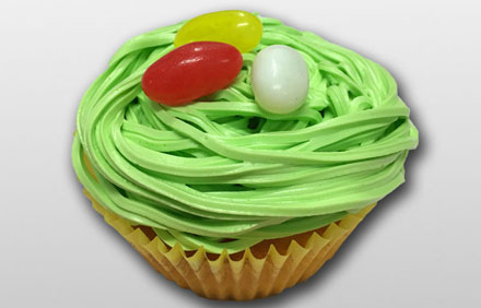 Cupcake de Vainilla con buttercream de Vainilla