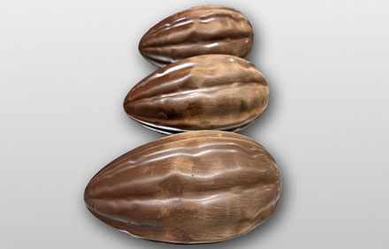 Haba de Chocolate Negro con cacao (Únicas unidades)