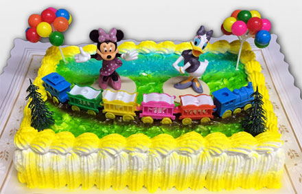 Tarta muñecos Minnie y Daisy