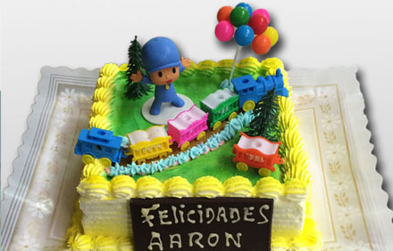 Tarta muñecos Pocoyo