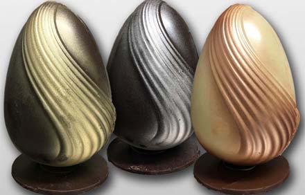 Surtido Huevos especiales Oro, Plata y Bronce