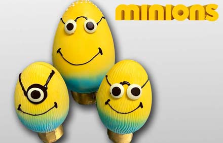 Huevos Minions 600gr, 400gr y 200gr
