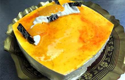 Naranja. Tamaño único de 6-8 raciones